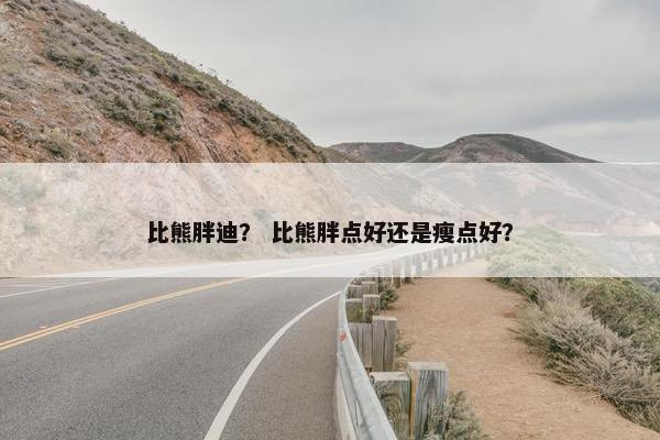 比熊胖迪？ 比熊胖点好还是瘦点好？