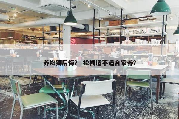 养松狮后悔？ 松狮适不适合家养？