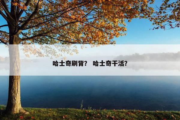 哈士奇刷背？ 哈士奇干活？