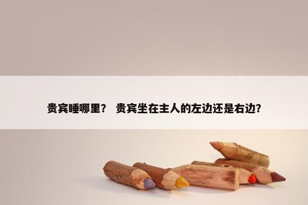 贵宾睡哪里？ 贵宾坐在主人的左边还是右边？