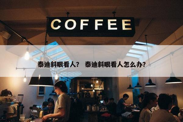 泰迪斜眼看人？ 泰迪斜眼看人怎么办？