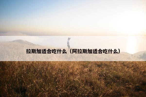 拉斯加适合吃什么（阿拉斯加适合吃什么）