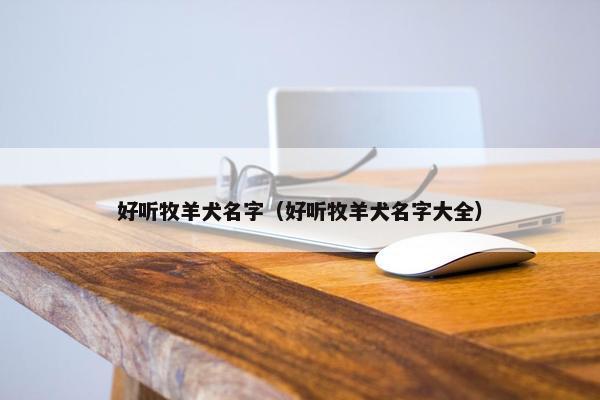 好听牧羊犬名字（好听牧羊犬名字大全）