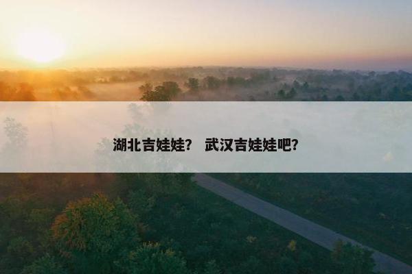 湖北吉娃娃？ 武汉吉娃娃吧？