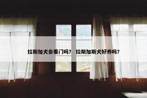 拉斯加犬会看门吗？ 拉斯加斯犬好养吗？