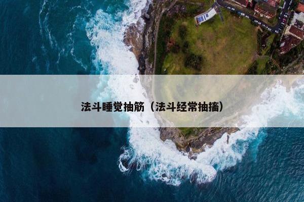 法斗睡觉抽筋（法斗经常抽搐）