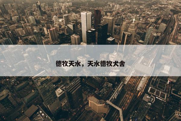 德牧天水，天水德牧犬舍