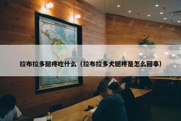 拉布拉多腿疼吃什么（拉布拉多犬腿疼是怎么回事）
