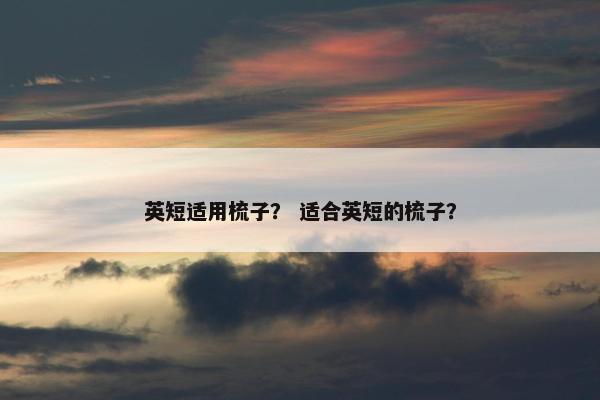 英短适用梳子? 适合英短的梳子?