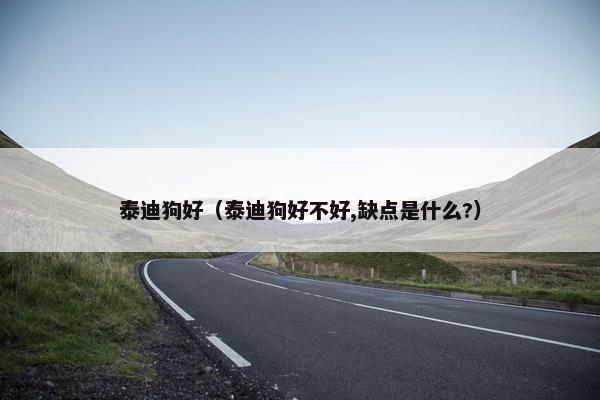 泰迪狗好（泰迪狗好不好,缺点是什么?）
