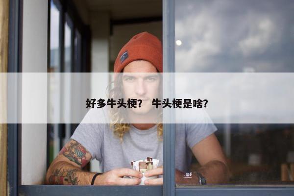 好多牛头梗？ 牛头梗是啥？