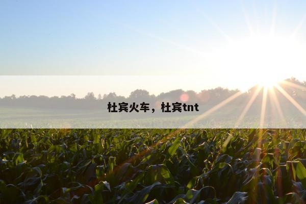 杜宾火车，杜宾tnt