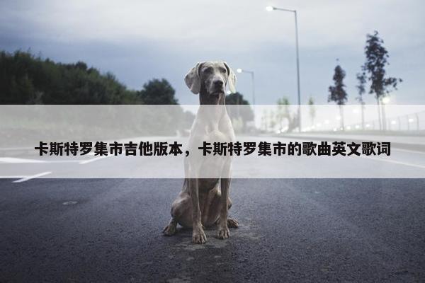 卡斯特罗集市吉他版本，卡斯特罗集市的歌曲英文歌词