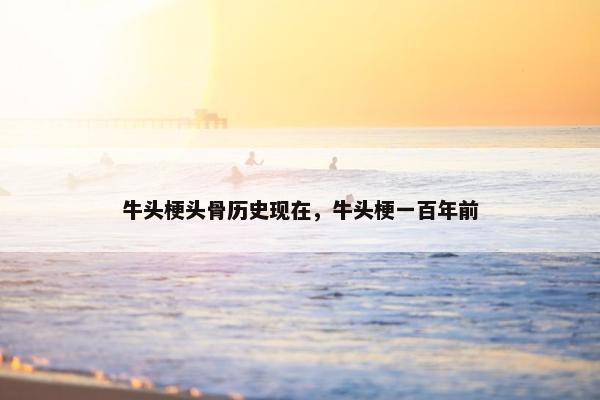 牛头梗头骨历史现在，牛头梗一百年前