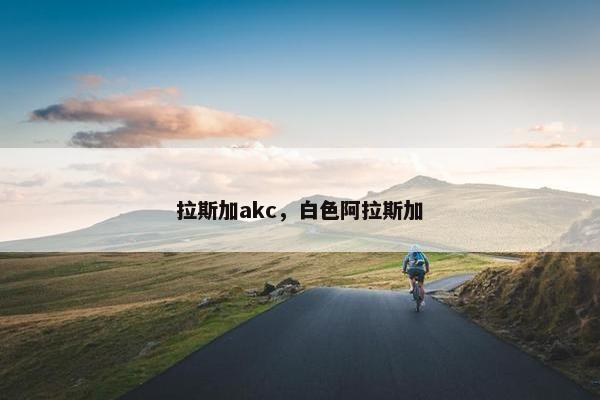 拉斯加akc，白色阿拉斯加