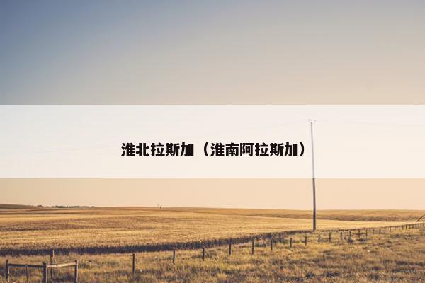 淮北拉斯加(淮南阿拉斯加)