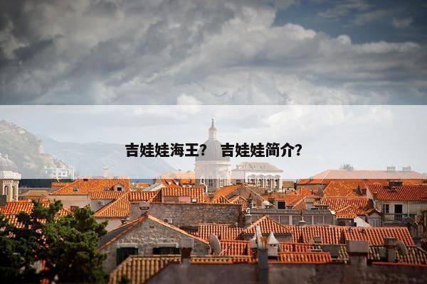 吉娃娃海王? 吉娃娃简介?