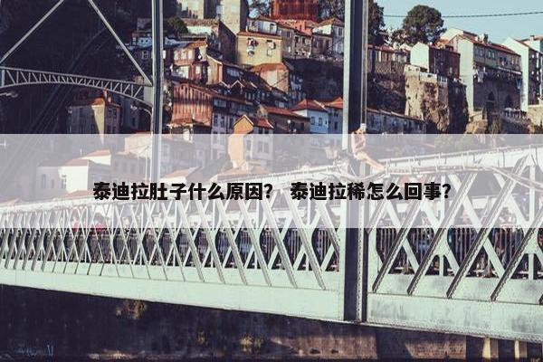 泰迪拉肚子什么原因? 泰迪拉稀怎么回事?