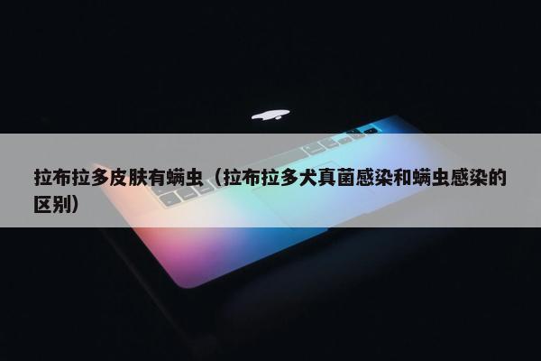 拉布拉多皮肤有螨虫(拉布拉多犬真菌感染和螨虫感染的区别)