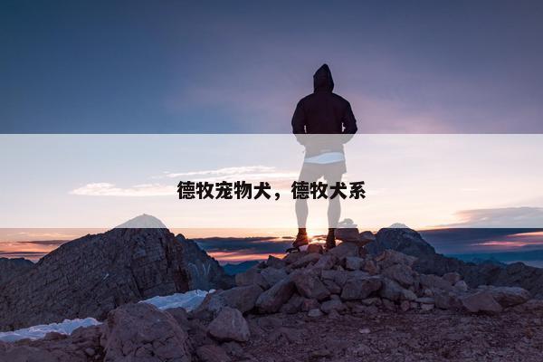 德牧宠物犬,德牧犬系