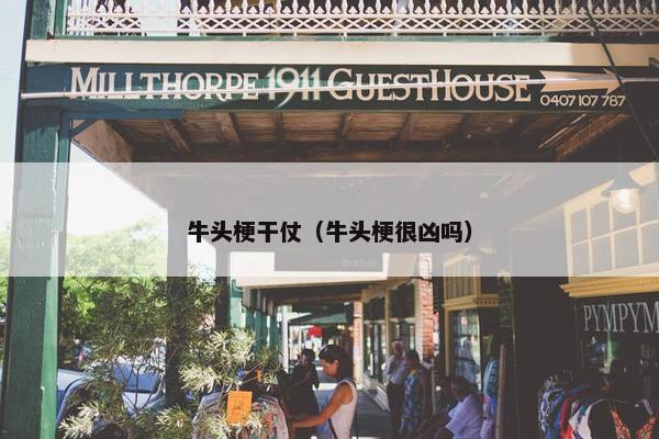 牛头梗干仗（牛头梗很凶吗）