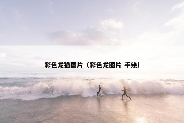 彩色龙猫图片（彩色龙图片 手绘）