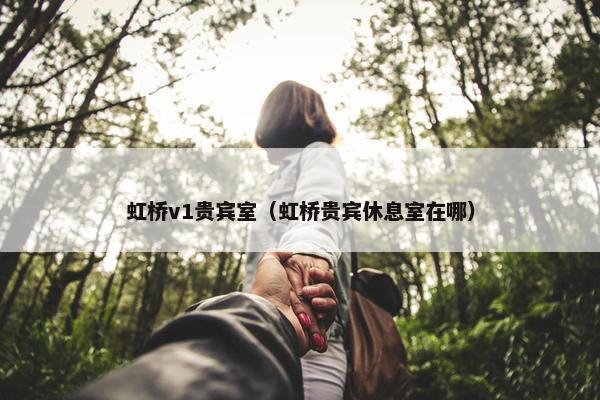 虹桥v1贵宾室（虹桥贵宾休息室在哪）