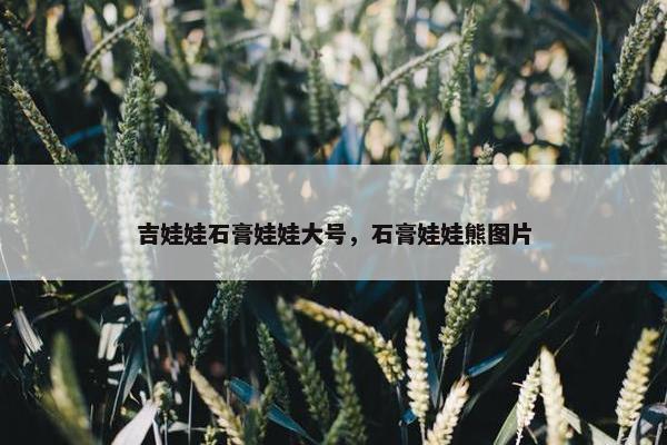 吉娃娃石膏娃娃大号，石膏娃娃熊图片