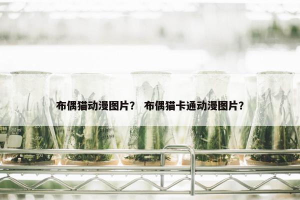 布偶猫动漫图片？ 布偶猫卡通动漫图片？