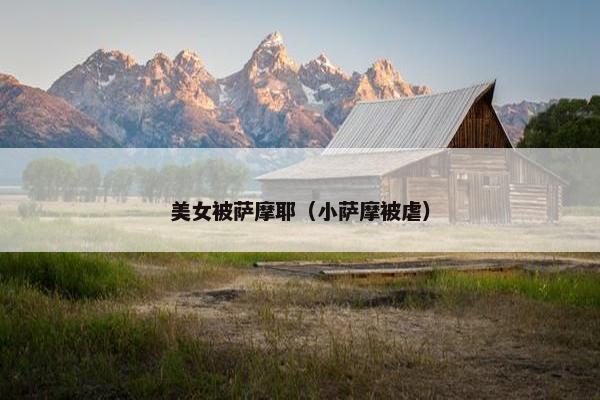 美女被萨摩耶（小萨摩被虐）