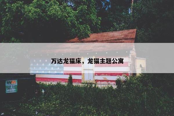 万达龙猫床，龙猫主题公寓