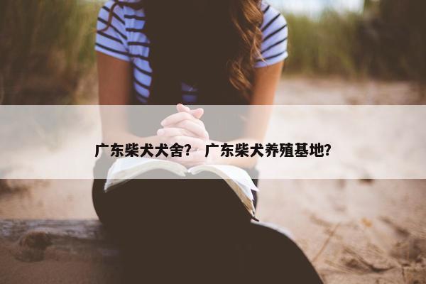广东柴犬犬舍？ 广东柴犬养殖基地？