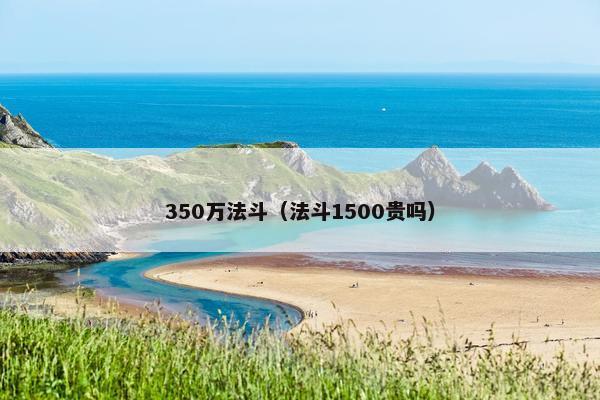 350万法斗(法斗1500贵吗)