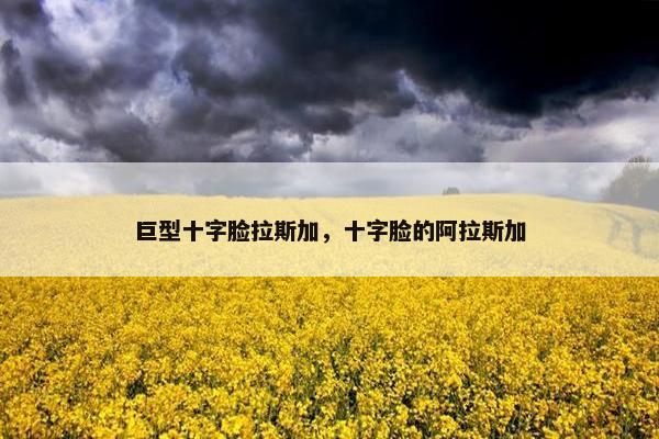 巨型十字脸拉斯加,十字脸的阿拉斯加