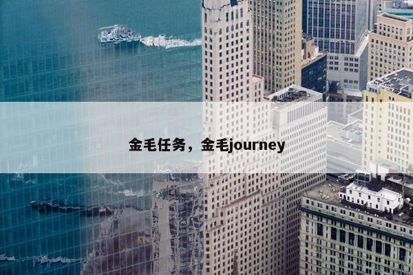 金毛任务，金毛journey