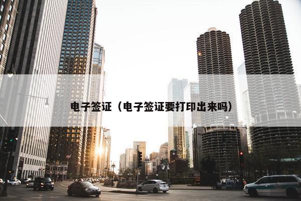 电子签证（电子签证要打印出来吗）