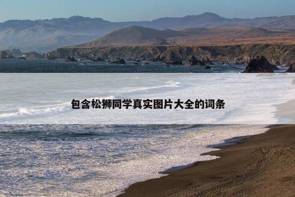 包含松狮同学真实图片大全的词条
