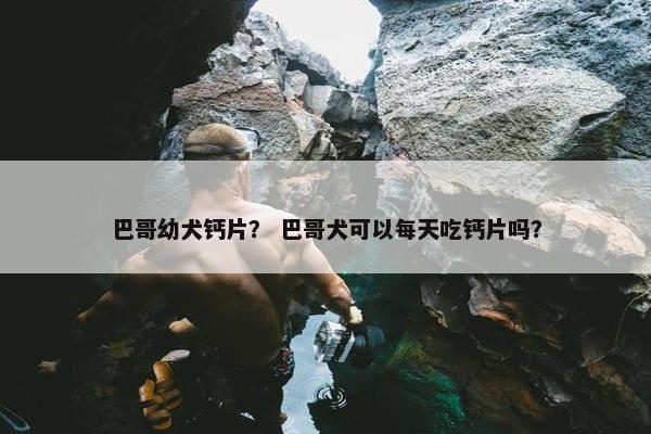 钙片