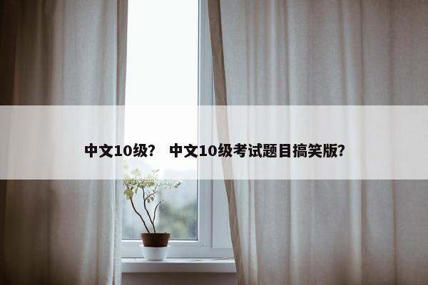 中文
