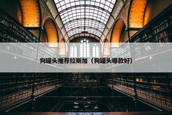 狗罐头推荐拉斯加（狗罐头哪款好）