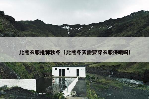 比熊衣服推荐秋冬（比熊冬天需要穿衣服保暖吗）