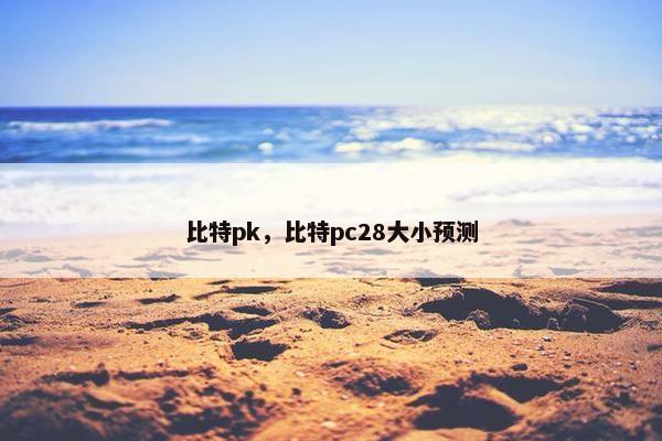 比特pk，比特pc28大小预测