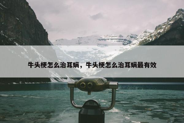 牛头梗怎么治耳螨，牛头梗怎么治耳螨最有效