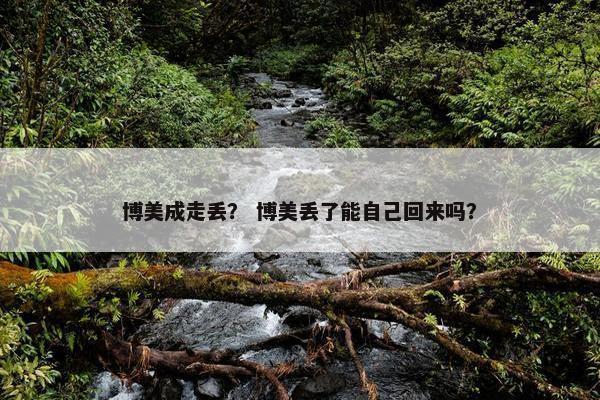 博美成走丢？ 博美丢了能自己回来吗？