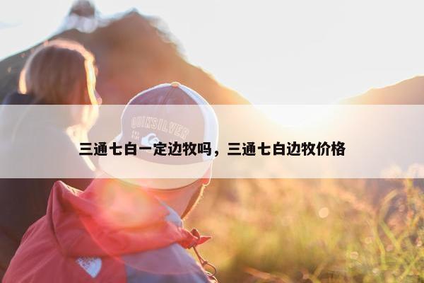 三通七白一定边牧吗,三通七白边牧价格
