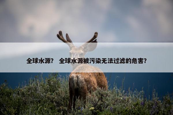 全球水源？ 全球水源被污染无法过滤的危害？