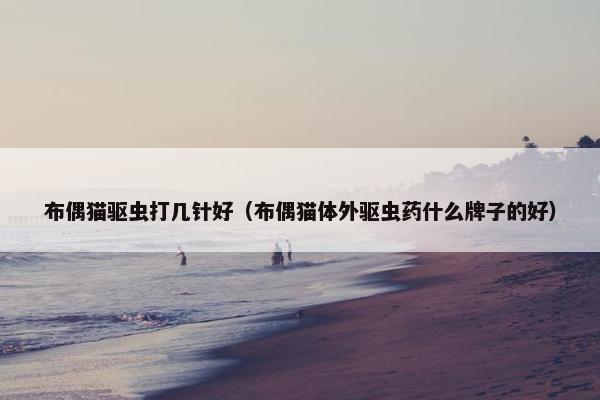 布偶猫驱虫打几针好（布偶猫体外驱虫药什么牌子的好）