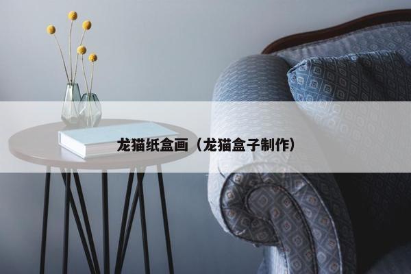 龙猫纸盒画(龙猫盒子制作)