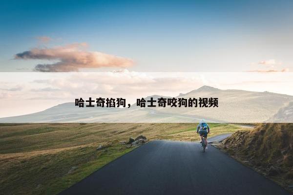 哈士奇掐狗，哈士奇咬狗的视频