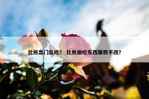 宠坏